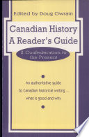 Canadian history : a reader's guide / edited by Doug Owram