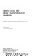 Census data and urban transportation planning (conference) 1973, Albuquerque : Proceedings ....