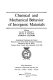 Chemical and mechanical behaviour of inorganic materials : Accademia Nazionale dei Lincei, eleventh course of the Donegani Foundation directed by Alan W. Searcy, Tremezzo (Lake Como), Italy, September 8-20, 1968 / editors Alan W. Searcy, David V. Ragone, Umberto Colombo.