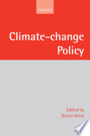 Climate-change policy / edited by Dieter Helm.