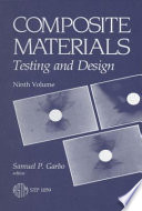 Composite materials : testing and design : (Ninth volume) / [edited by] Samuel P. Garbo.