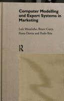 Computer modelling and expert systems in marketing / Luiz Moutinho ... [et al.].