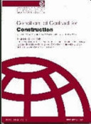 Conditions of contract for construction. : for building and engineering works designed by the employer.