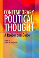 Contemporary political thought : a reader and guide / edited by Alan Finlayson.