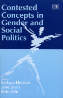 Contested concepts in gender and social politics / edited by Barbara Hobson, Jane Lewis, Birte Siim.