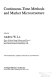 Continuous-time methods and market microstructure / edited by Andrew W. Lo.