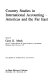 Country studies in international accounting edited by Gary K. Meek.