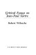 Critical essays on Jean-Paul Sartre / (edited by) Robert Wilcocks.