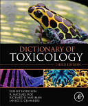 Dictionary of toxicology.