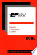 EP92 : proceedings of Electronic Publishing, 1992 / edited by C. Vanoirbeek and G. Coray.