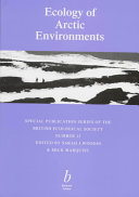 Ecology of arctic environments / edited by Sarah J. Woodin and Mick Marquiss.