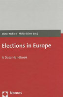 Elections in Europe : a data handbook / Dieter Nohlen, Philip Stöver (eds.).