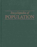Encyclopedia of population / edited by Paul Demeny, Geoffrey McNicoll.