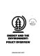 Energy and the environment : policy overview.