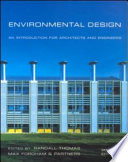 Environmental design : an introduction for architects and engineers / edited by Randall Thomas.