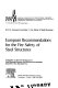 European recommendations for the fire safety of steel structures : calculation of the fire resistance of load bearing elements and structural assemblies exposed to the standard fire / ECCS - Technical Committee 3 - Fire Safety of Steel Structures.