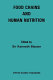 Food chains and human nutrition / edited by Sir Kenneth Blaxter.