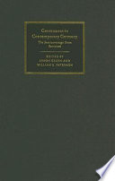 Governance in contemporary Germany : the semisovereign state revisited / edited by Simon Green and William E. Paterson.