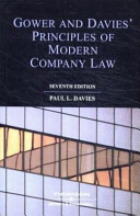Gower and Davies' : the principles of modern company law / [edited] by Paul L. Davies.