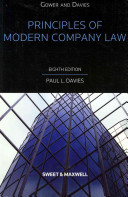 Gower and Davies' principles of modern company law.