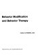 Handbook of behavior modification and behavior therapy / Harold Leitenberg, editor.