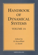 Handbook of dynamical systems. edited by B. Hasselblatt, A. Katok.
