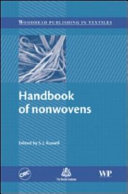 Handbook of nonwovens / edited by S. J. Russell.