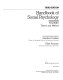 Handbook of social psychology / Gardner Lindzey, Elliot Aronson [editors]