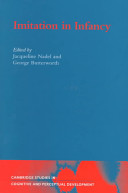 Imitation in infancy / edited by Jacqueline Nadel and George Butterworth.
