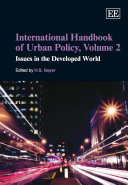 International handbook of urban policy. edited by H. S. Geyer.