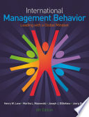 International management behavior : leading with a global mindset / Henry W. Lane ... [et al.].