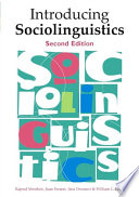 Introducing sociolinguistics Rajend Mesthrie ... [et al.].