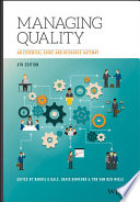 Managing quality : an essential guide and resource gateway.