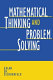 Mathematical thinking and problem solving / edited by Alan H. Schoenfeld.
