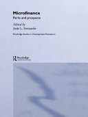 Microfinance : perils and prospects / edited by Jude L. Fernando.