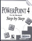 Microsoft PowerPoint 4 for the Macintosh step by step / Perspection.