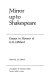 Mirror up to Shakespeare : essays in honour of G.R. Hibbard / edited by J.C. Gray.