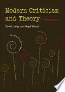 Modern criticism and theory : a reader / edited by David Lodge and Nigel Wood.