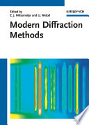 Modern diffraction methods edited by Eric J. Mittemeijer and Udo Welzel.