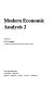 Modern economic analysis 2 / edited by D.H. Gowland.