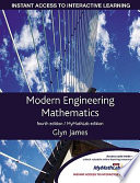 Modern engineering mathematics.