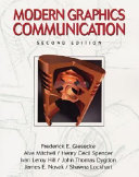 Modern graphics communication / Frederick E. Giesecke ... [et al.].