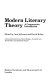 Modern literary theory : a comparative introduction / edited by Ann Jefferson and David Robey ; with contributions from David Forgacs ... (et al.).