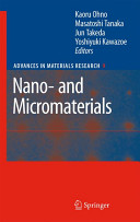 Nano- and micromaterials / Kaoru Ohno ... [et al.], (eds.).