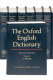 Oxford English dictionary