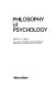 Philosophy of psychology / edited by S.C. Brown.