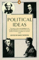 Political ideas / editor David Thomson.