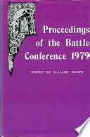 Proceedings of the Battle Conference on Anglo-Norman Studies, II, 1979 / edited by R. Allen Brown.