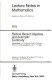 Radical Banach algebras and automatic continuity proceedings of a conference held at California State University, Long Beach, July 17-31, 1981 / edited by J.M. Bachar ... [et al.].