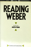 Reading Weber / edited by Keith Tribe.